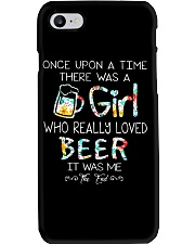THERE WAS A GIRL WHO REALLY LOVED BEER Phone Case thumbnail