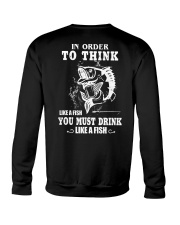 THINK - DRINK LIKE A FISH Crewneck Sweatshirt tile