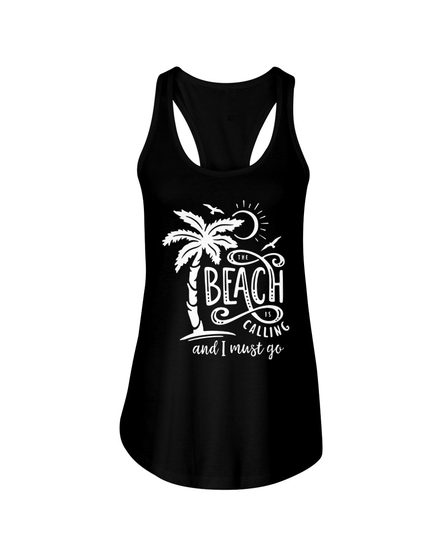BEACH CALLING Ladies Flowy Tank