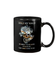 HOLD MY HALO Mug tile