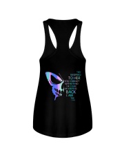 BUTTERFLY SKULL Ladies Flowy Tank tile