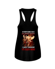 Choose to feed mine Ladies Flowy Tank thumbnail