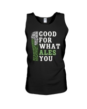 Good for what ales you Unisex Tank tile