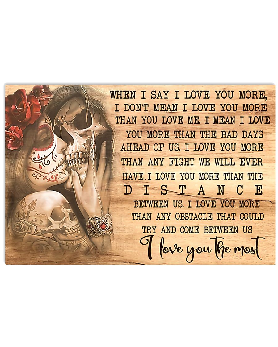 MORE THAN DISTANCE 24x16 Poster