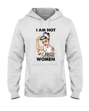 NOT MOST WOMAN Hooded Sweatshirt thumbnail