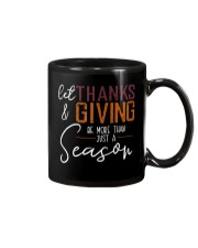 LET THANKS AND GIVING Mug thumbnail