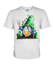 BEER GNOME V-Neck T-Shirt thumbnail