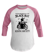 BLACK HAT RIDING SOCIETY Baseball Tee thumbnail