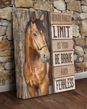 Be brave and fearless 11x14 Gallery Wrapped Canvas Prints aos-canvas-pgw-11x14-lifestyle-front-21
