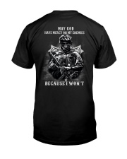 MAY GOD HAVE MERCY Classic T-Shirt back