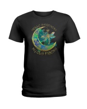 HELLO DARKNESS MY OLD FRIEND Ladies T-Shirt thumbnail