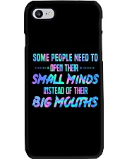 SMALL MINDS BIG MOUTHS Phone Case tile