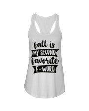 FALL SECOND WORD Ladies Flowy Tank thumbnail