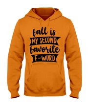 FALL SECOND WORD Hooded Sweatshirt thumbnail