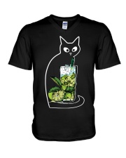 CAIPIRINHA COCKTAIL CAT V-Neck T-Shirt thumbnail