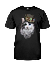 CAT WITH HAT Classic T-Shirt thumbnail