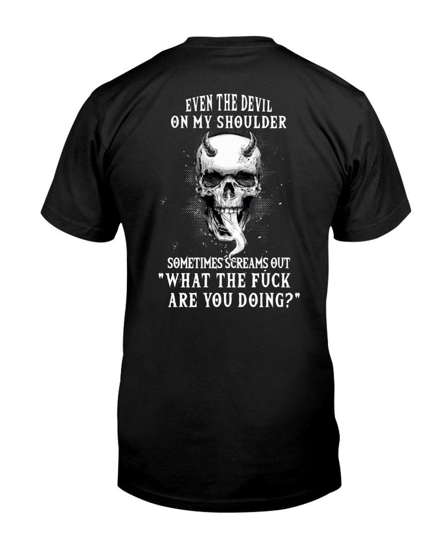 DEVIL ON SHOULDER T-SHIRT Classic T-Shirt