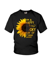 I'M A HAPPY GO LUCKY RAY OF SUNSHINE Youth T-Shirt thumbnail