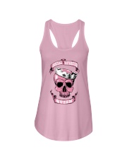 SOCIAL DISTANCING QUEEN Ladies Flowy Tank tile