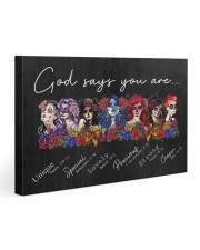 SKULL GOD SAYS YOU ARE 30x20 Gallery Wrapped Canvas Prints thumbnail