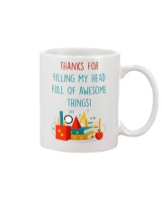 THANKS FOR FILLING MY HEAD FULL OF AWESOME THINGS Mug front