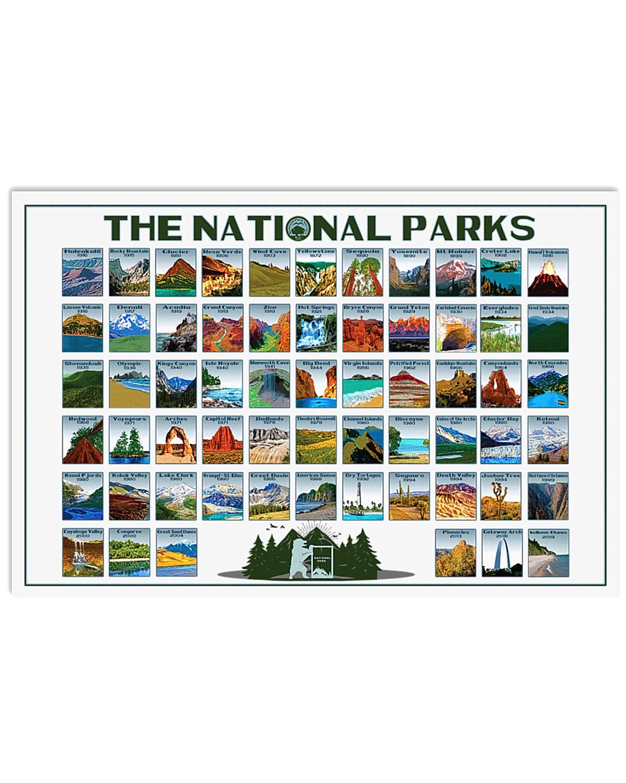 THE NATIONAL PARKS 24x16 Poster