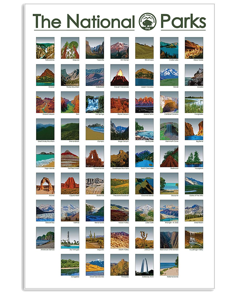 PARKS POSTER 16x24 Poster