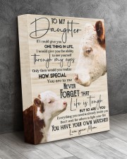 To my daughter 11x14 Gallery Wrapped Canvas Prints aos-canvas-pgw-11x14-lifestyle-front-08
