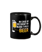 BEER BLOOD TYPE LONG SLEEVE TEE Mug thumbnail