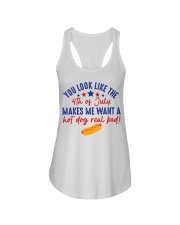 YOU LOOK LIKE 4TH OF JULY Ladies Flowy Tank tile