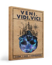 VENI VIDI VICI 16x20 Gallery Wrapped Canvas Prints front