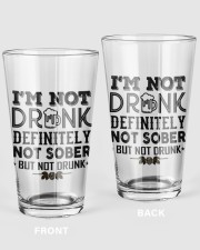 I'M NOT DRUNK 16oz Pint Glass front