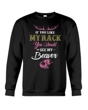 IF YOU LIKE MY RACK Crewneck Sweatshirt thumbnail