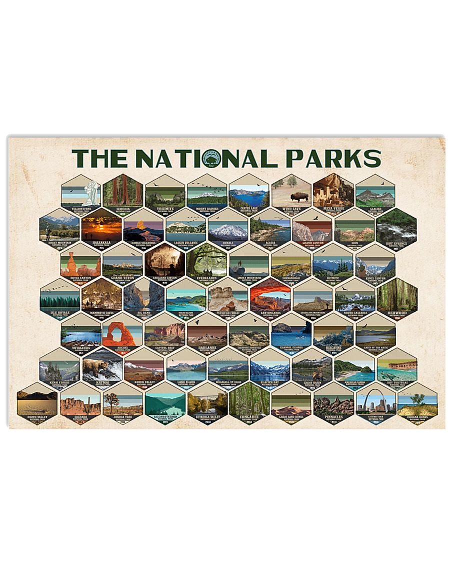 THE NATIONAL PARK POSTER 24x16 Poster