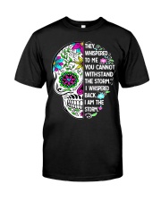 STORM SKULL T-SHIRT Classic T-Shirt thumbnail