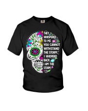 STORM SKULL T-SHIRT Youth T-Shirt thumbnail
