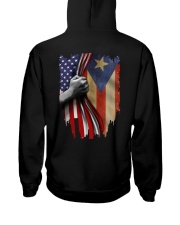PUERTO RICO FLAG Hooded Sweatshirt tile