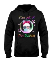 STAY OUT OF MY BUBBLE Hooded Sweatshirt thumbnail