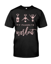 MY FAVORITE WORKOUT Classic T-Shirt front