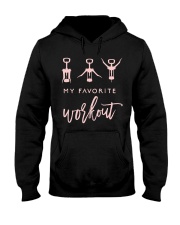 MY FAVORITE WORKOUT Hooded Sweatshirt thumbnail