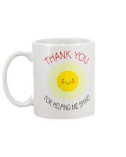 THANK YOU FOR HELPING ME SHINE Mug back