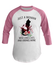 JUST A WOMAN Baseball Tee thumbnail