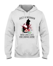 JUST A WOMAN Hooded Sweatshirt thumbnail