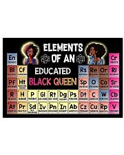ELEMENTS OF AN EDUCATED BLACK QUEEN 24x16 Poster front