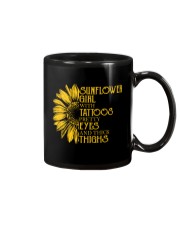 SUNFLOWER GIRL WITH TATTOOS Mug thumbnail