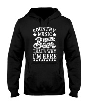 COUNTRY MUSIC AND BEER Hooded Sweatshirt thumbnail
