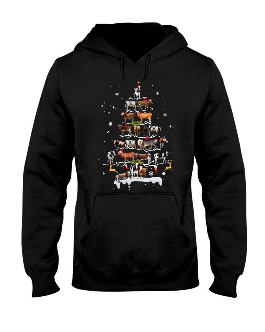 COWS TREE Hooded Sweatshirt