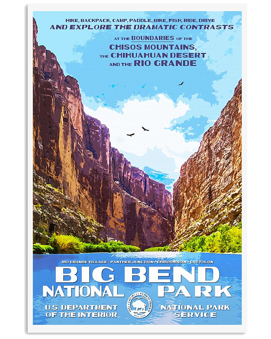 BIG BEND 11x17 Poster