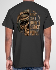 I RIDE T-SHIRT Classic T-Shirt garment-tshirt-unisex-back-04