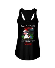 ALL I WANT IS COW Ladies Flowy Tank thumbnail